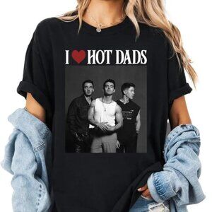 I Love Hot Dads Shirt, 20th Anniversary Tour 2025,Living The Dream Tour 2025 Tee